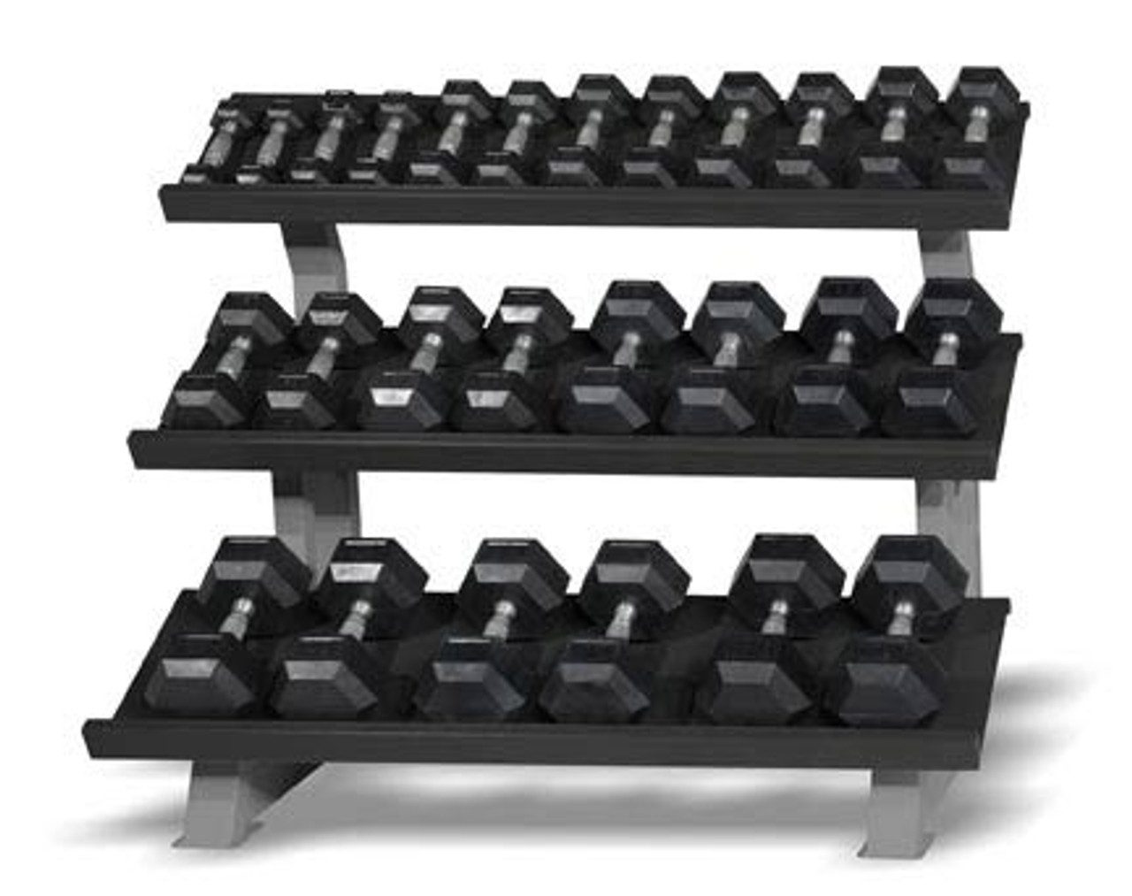 CAP 3-TIER STADIUM RACK, 52 IN