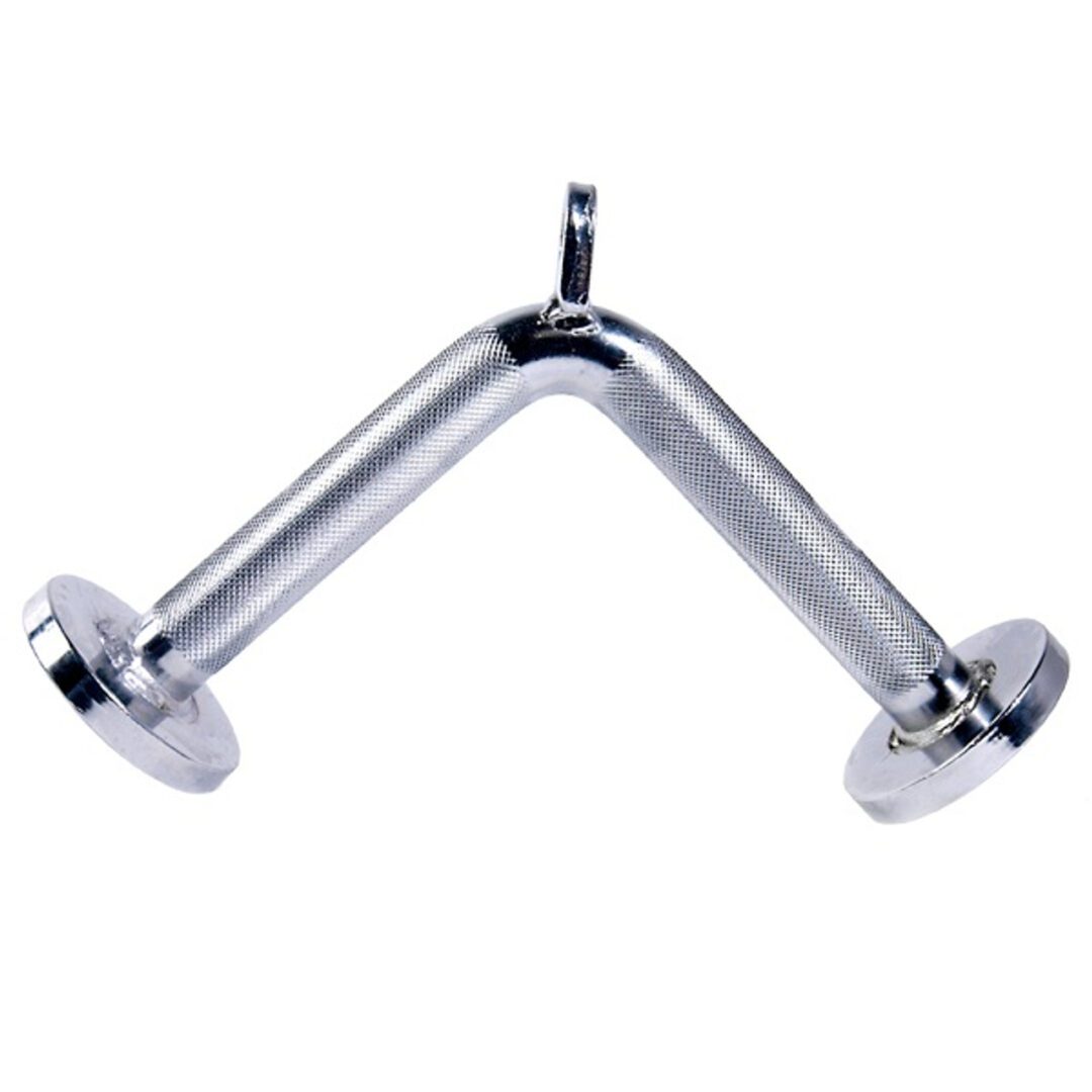 CAP CHROMED TRICEPS PRESS BAR