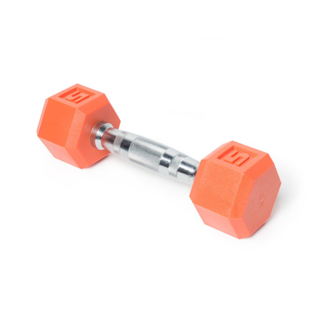 CAP PVC COATED COLOR HEX DUMBBELL