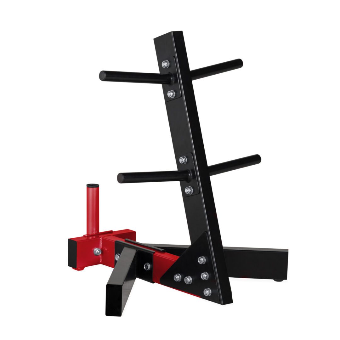 CAP STRENGTH BLACK RED TREE STORAGE RACK FOR WEIGHTS AND BAR