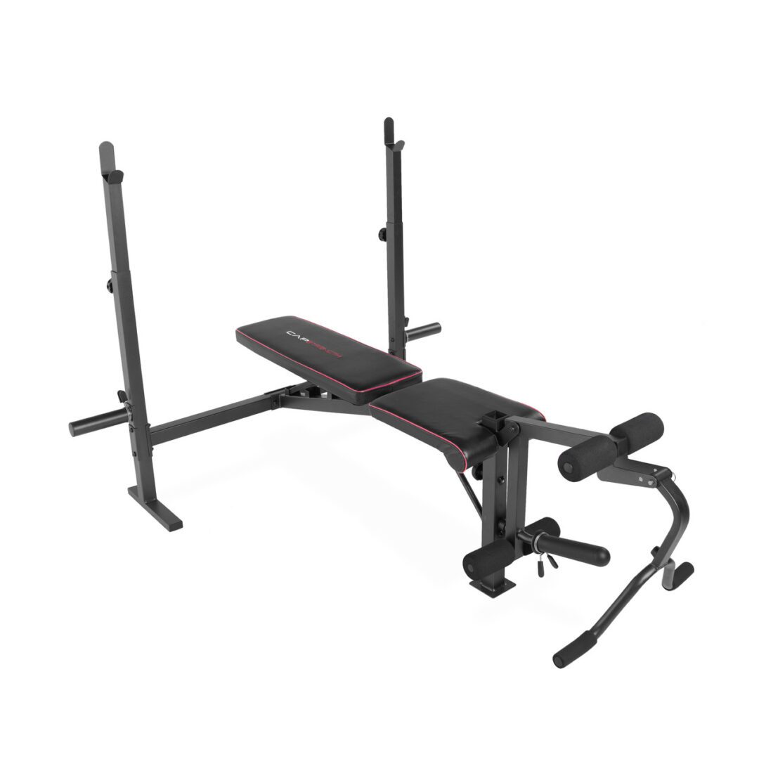 CAP STRENGTH OLYMPIC WEIGHT BENCH WITH PREACHER PAD & LEG ATTACHMENT