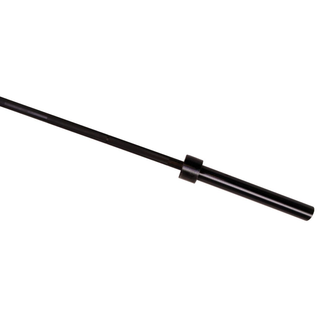 CAP THE REBEL OLYMPIC POWER LIFTING BAR WITH CENTER KNURL, BLACK