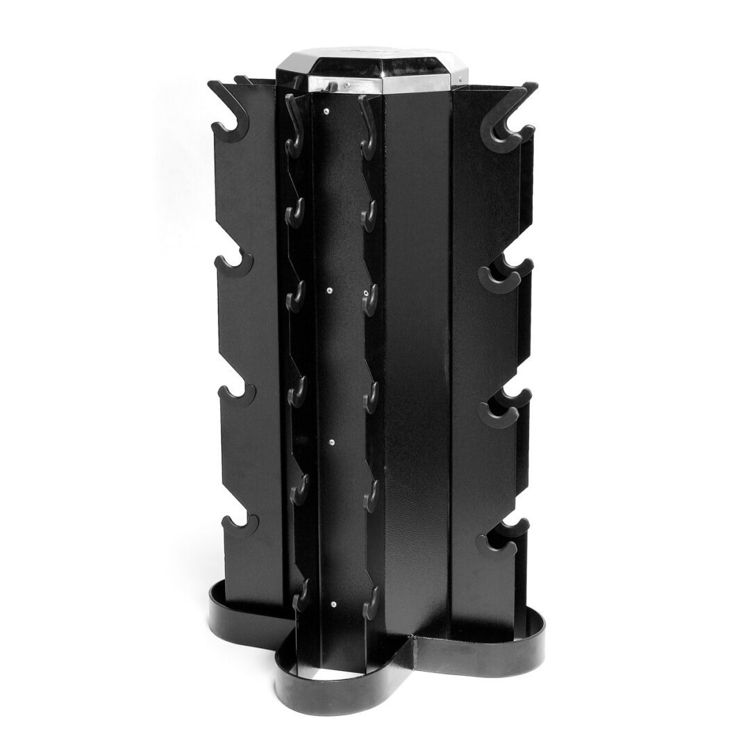 CAP VERTICAL 4-SIDED DUMBBELL RACK, BLACK