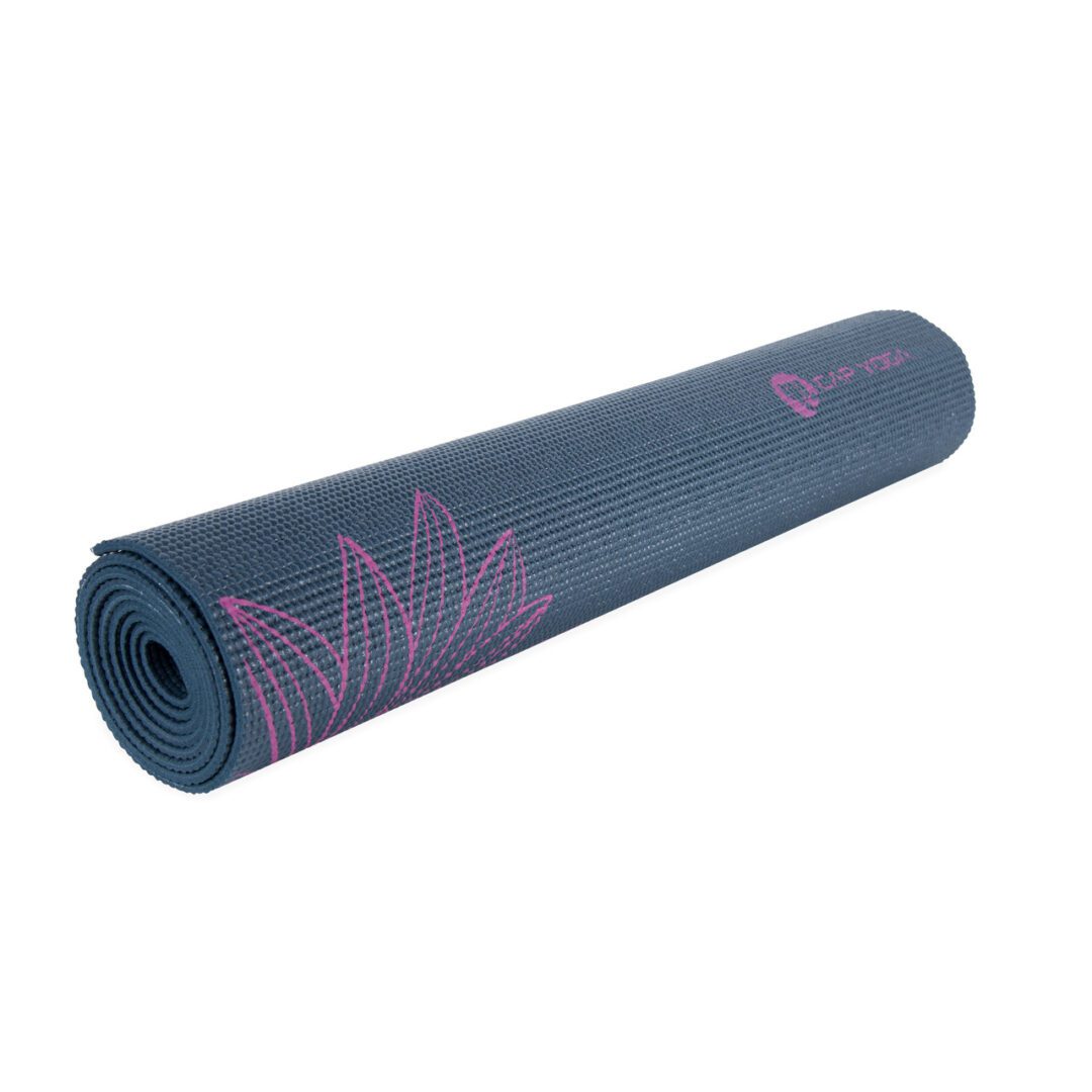 CAP YOGA ECO-FRIENDLY DAHLIA PRINT YOGA MAT WITH CARRY SLING