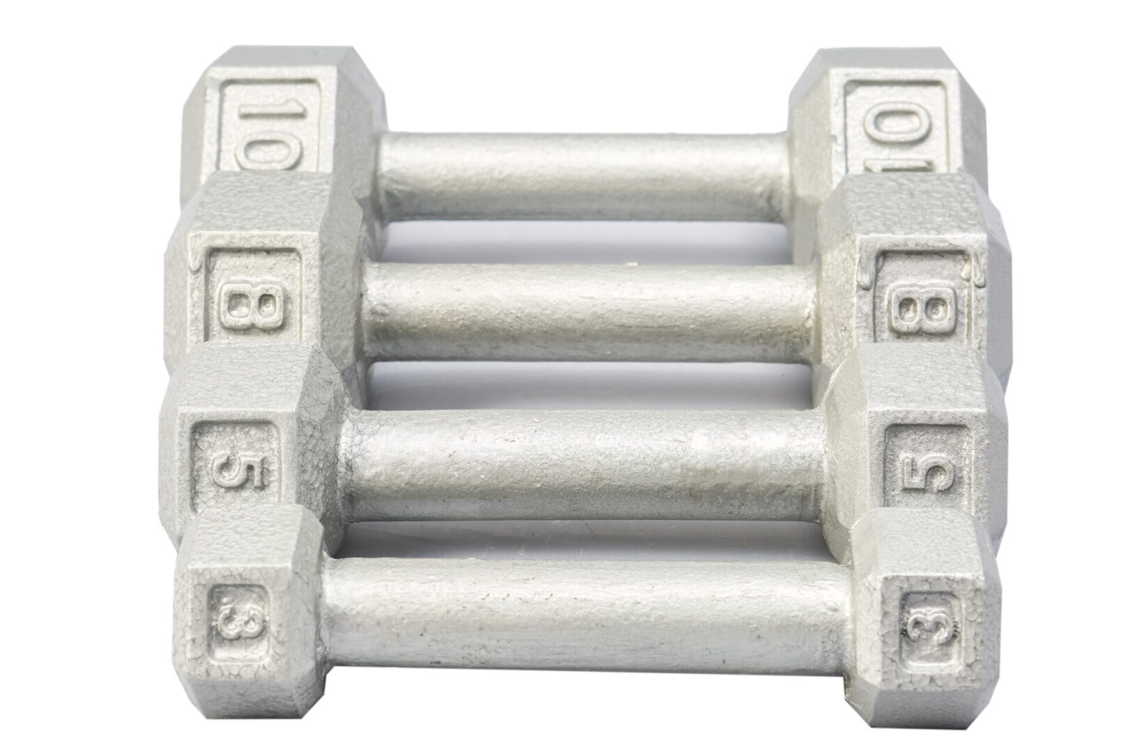 Cast Iron Hex Dumbbell (Residential Use Only)