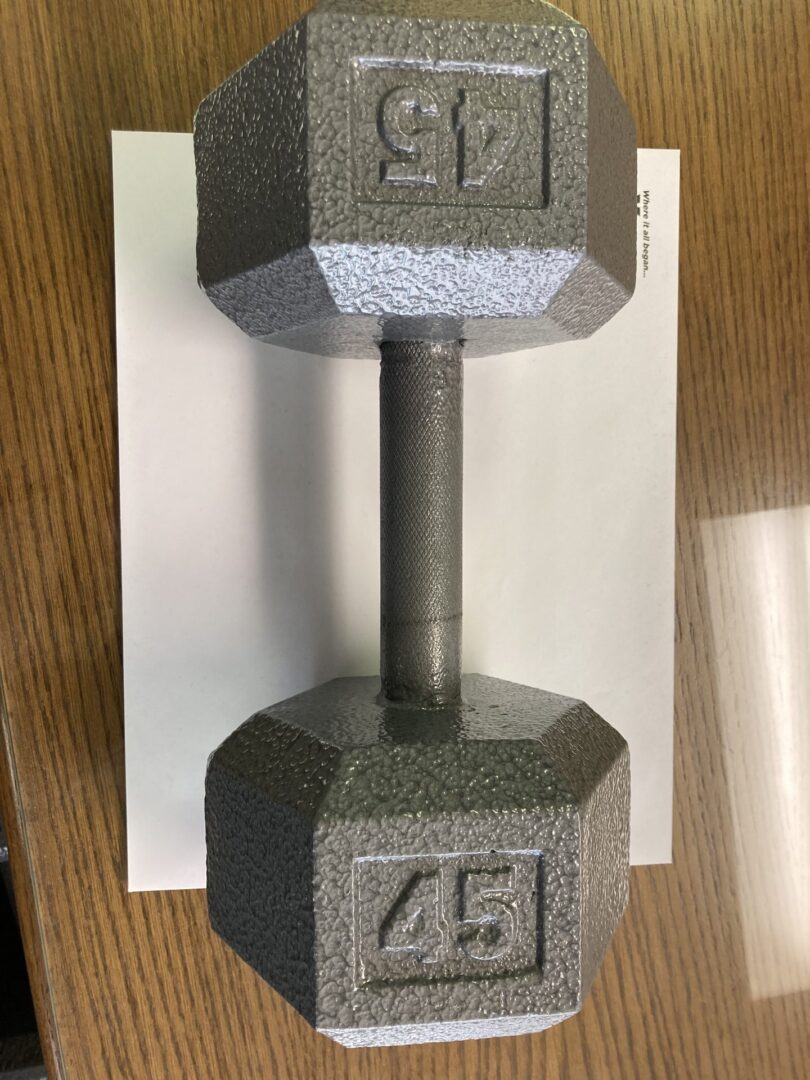 Cast Iron Hex Dumbbell – Factory Seconds