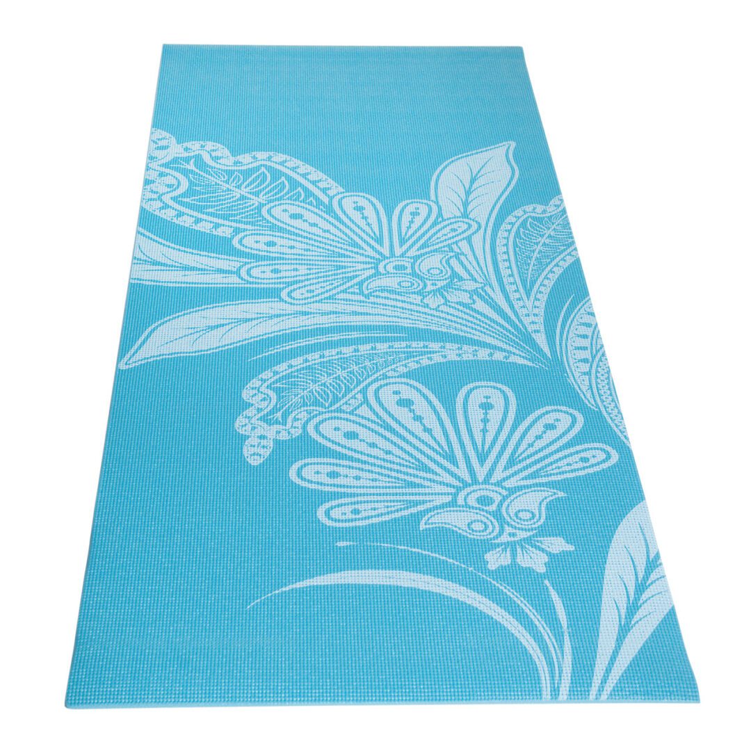 TONE FITNESS FLORAL PATTERNED YOGA MAT