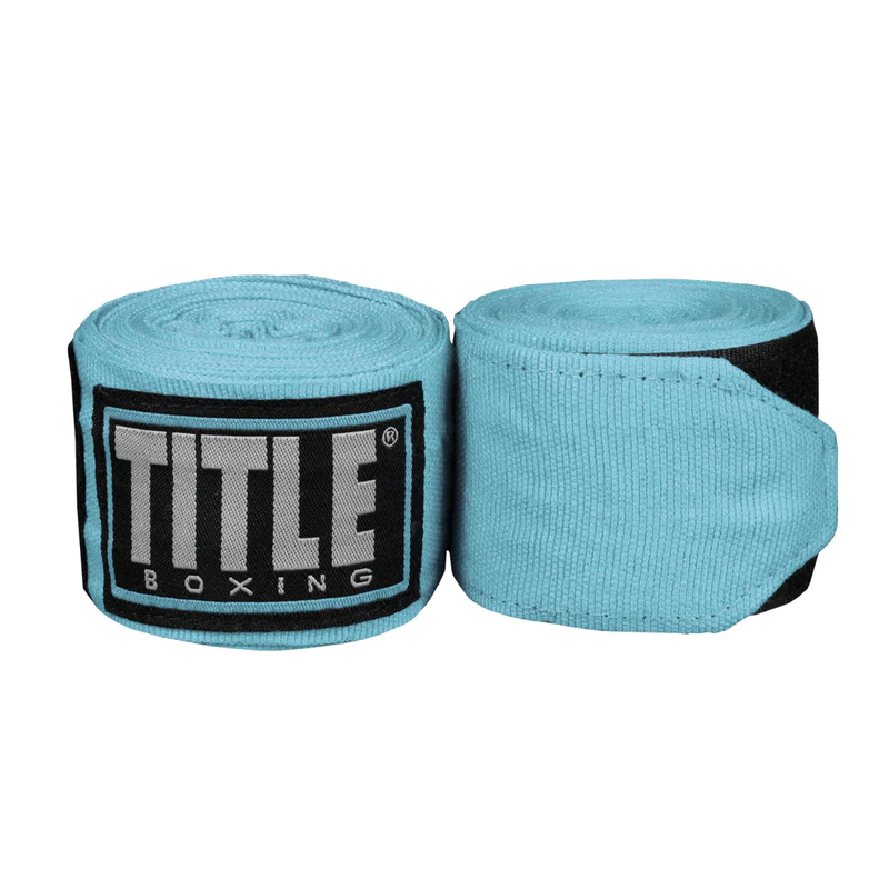 TITLE Boxing Fight Back Semi-Elastic Hand Wraps