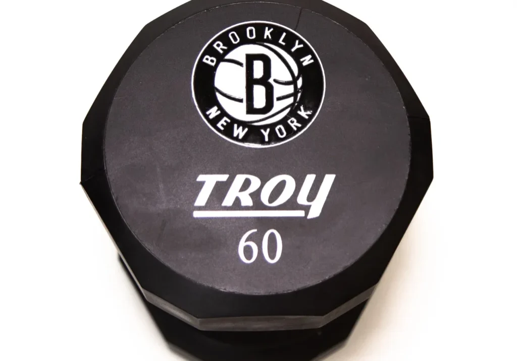 12 Side Urethane Dumbbell - Logo