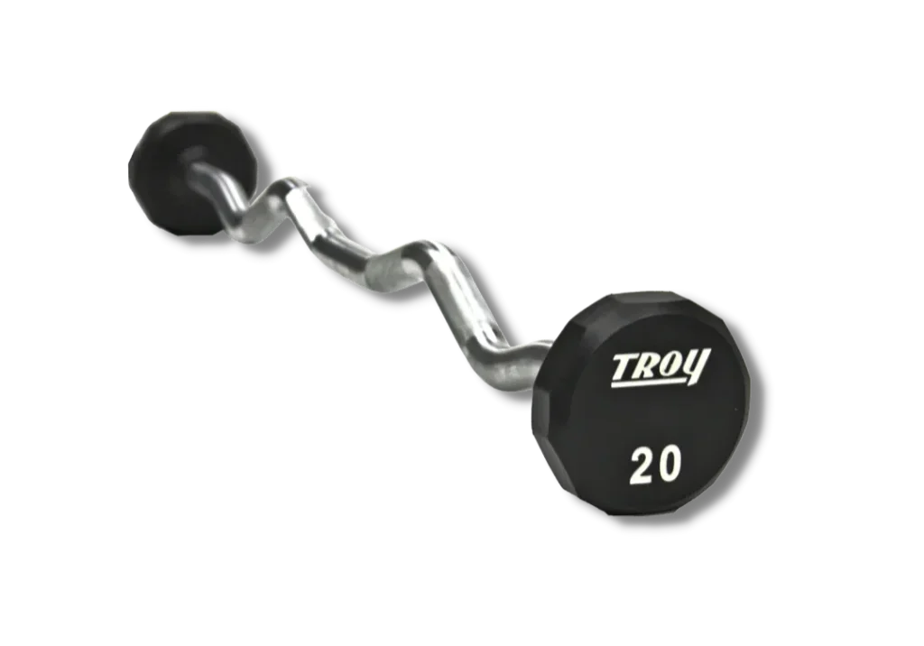 12 Side Urethane EZ Barbell