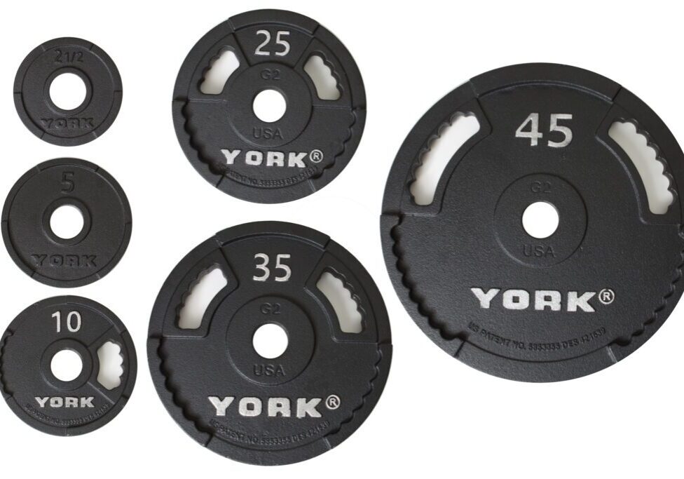 2 G-2 Cast Iron Olympic Weight Plate