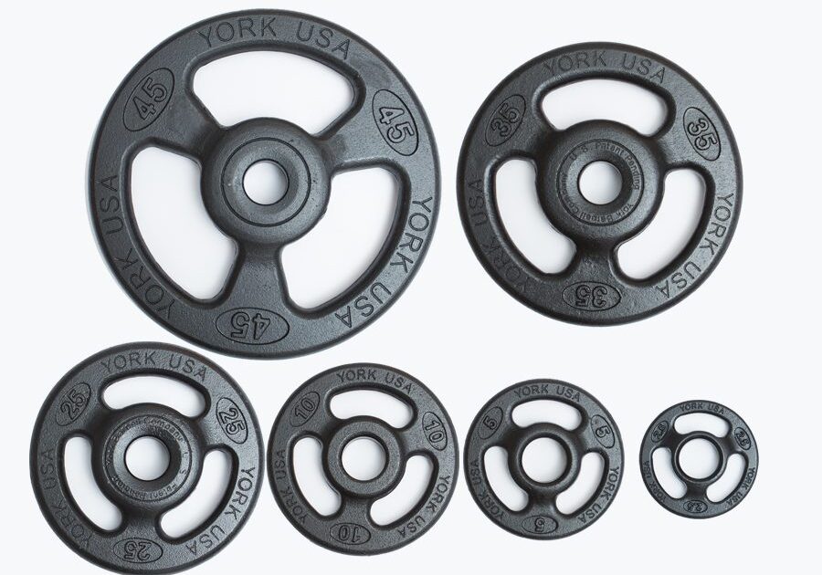 2 Iso-Grip Steel Olympic Plate