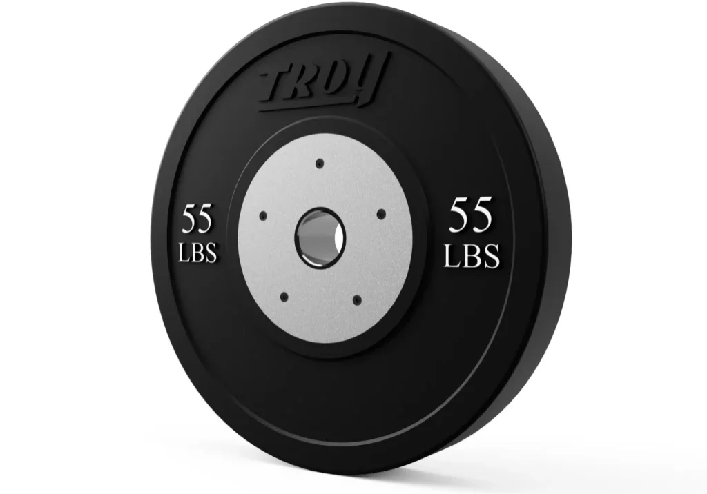 Black Competition Bumper Plate