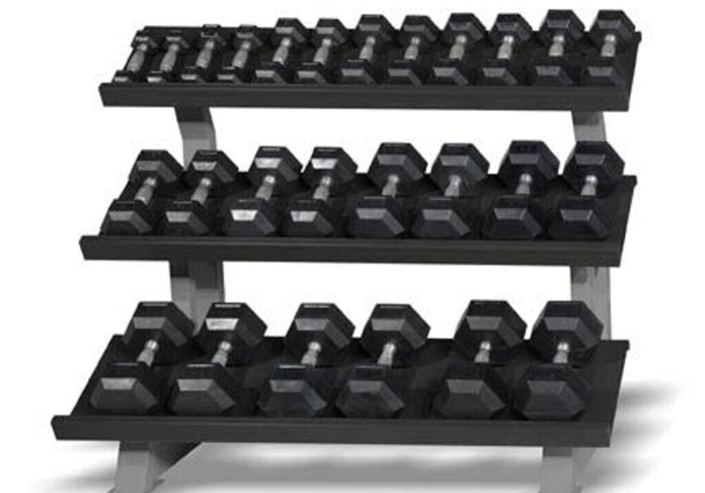 CAP 3-TIER STADIUM RACK, 52 IN