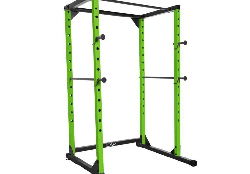 CAP BARBELL 6-FOOT FULL CAGE POWER RACK, MULTIPLE COLORS