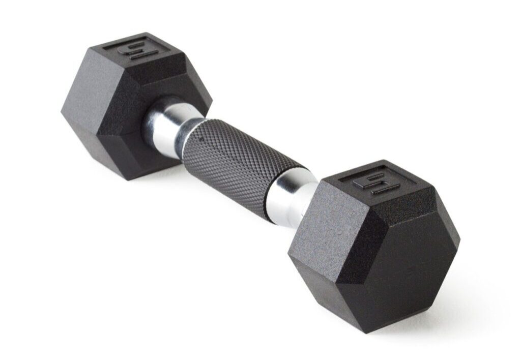 CAP COATED HEX DUMBBELL WITH GRIP