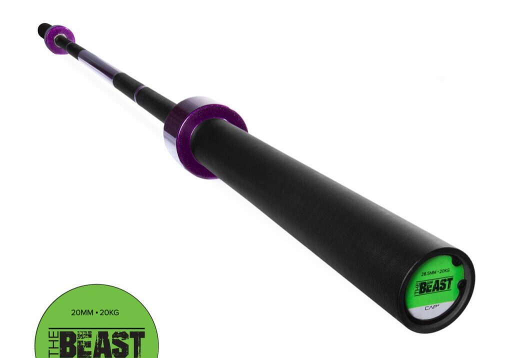 CAP CUSTOM THE BEAST OLYMPIC LIFTING BAR, ELECTRIC GRAPE PURPLE