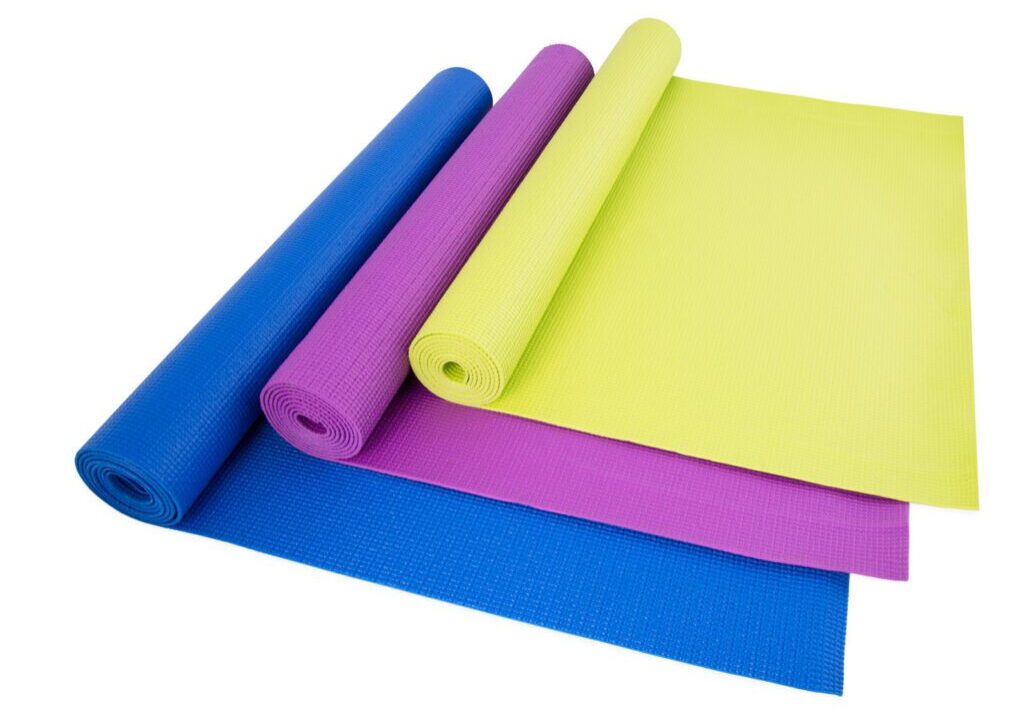 CAP ECO-FRIENDLY SOLID COLOR PVC YOGA MAT (3MM) WITH CARRY SLING