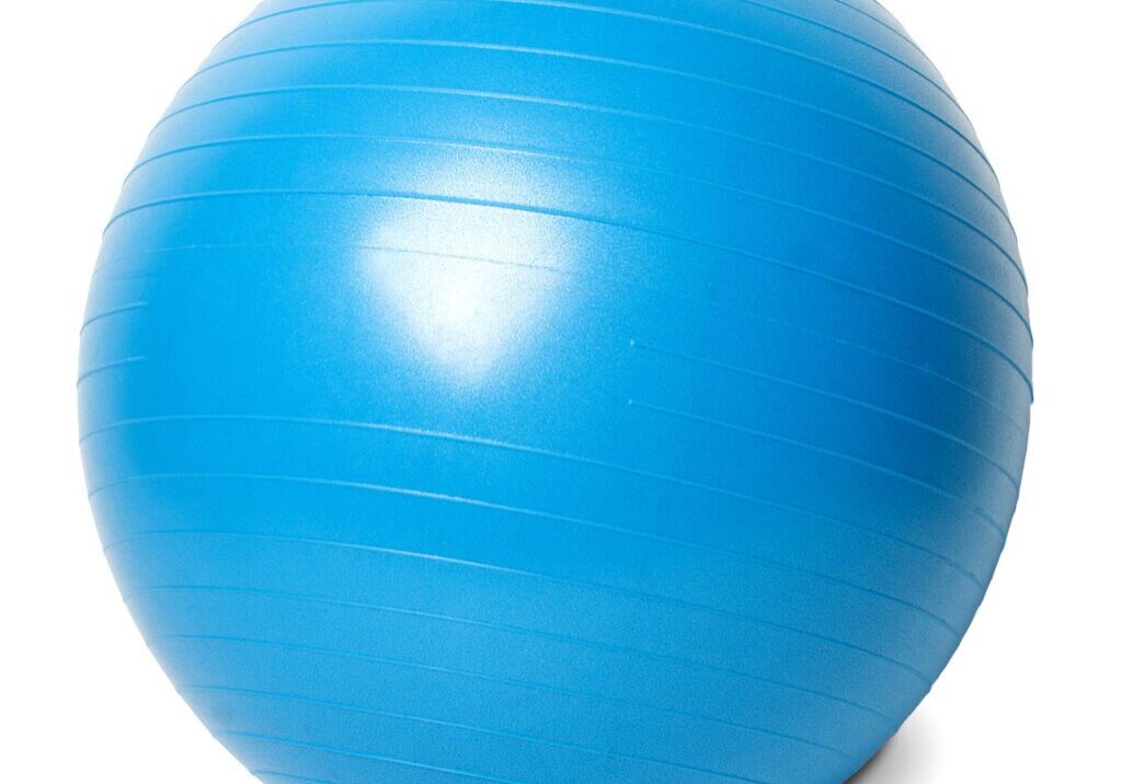 CAP FITNESS GYM BALL, BLUE, 55 CM