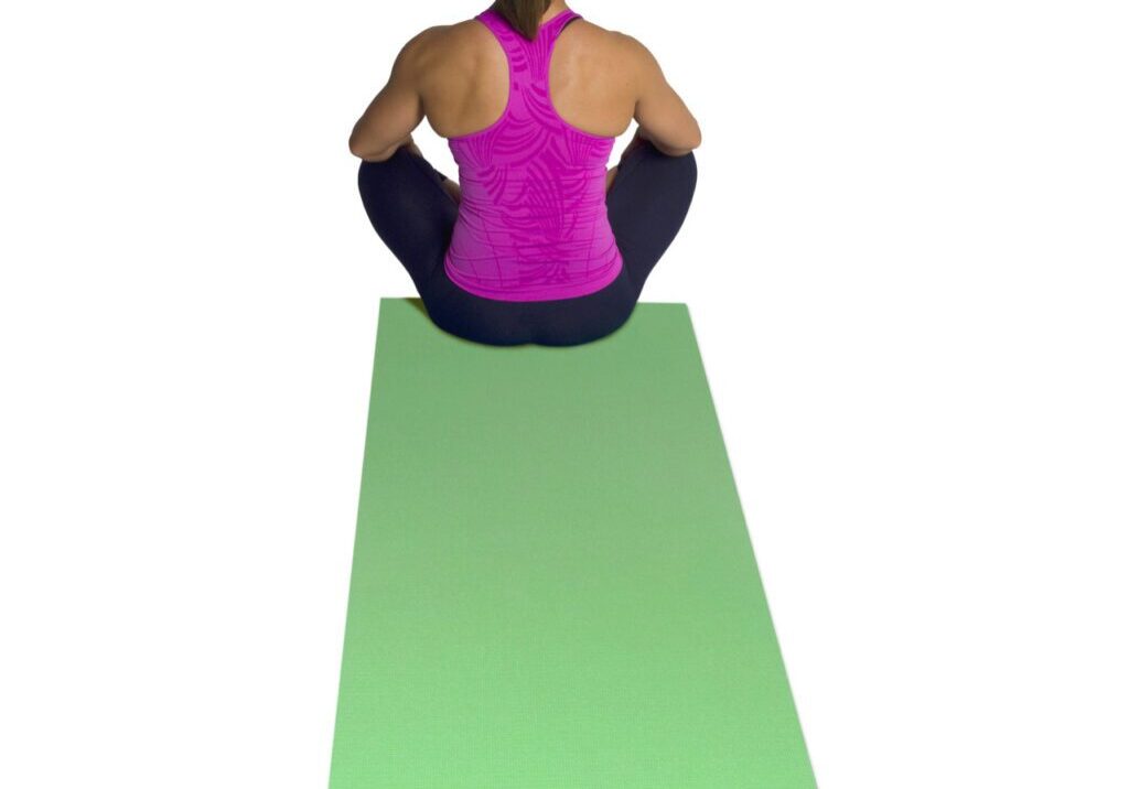 CAP FITNESS YOGA MAT, GREEN