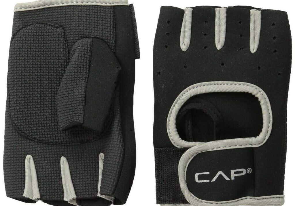 CAP MEN'S WEIGHTLIFTING GLOVES GRAY