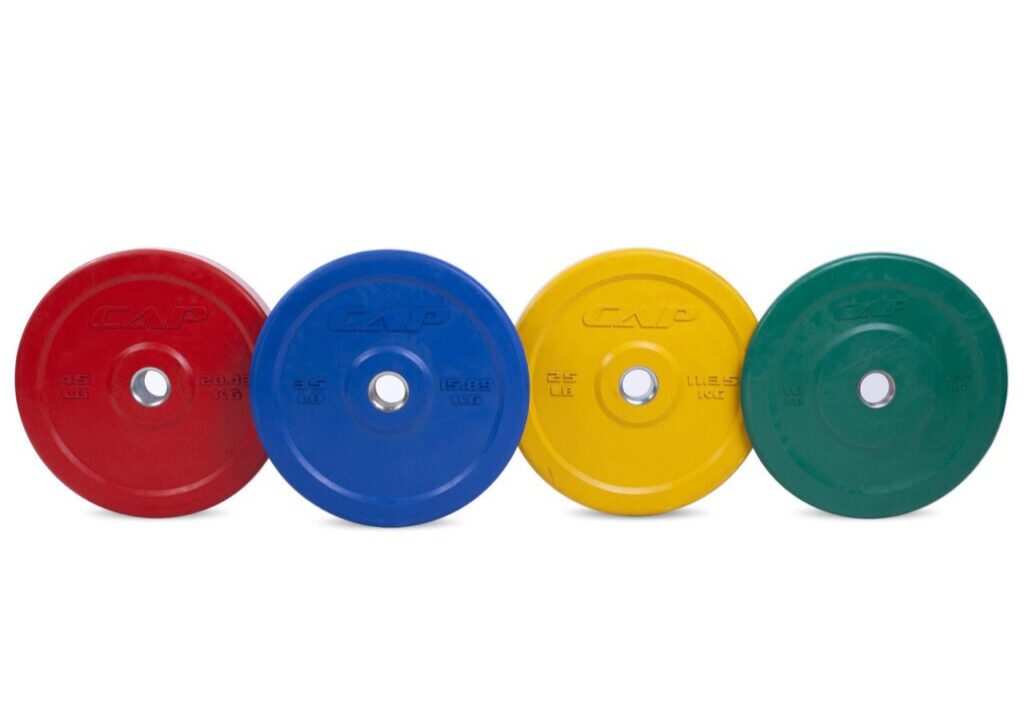 CAP OLYMPIC RUBBER BUMPER PLATE, COLOR