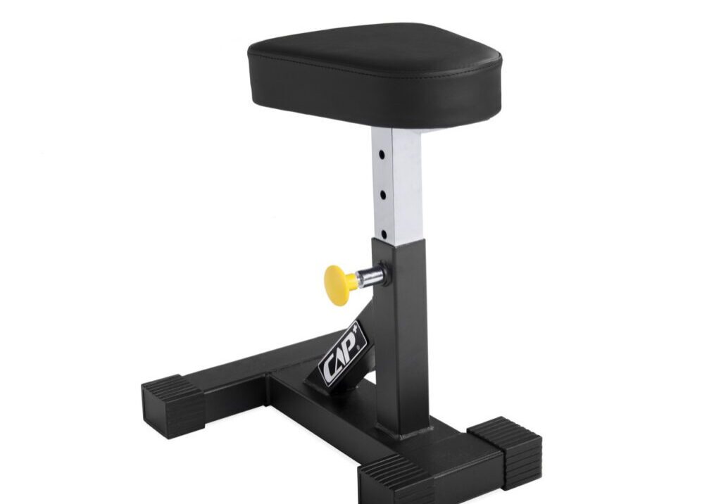 CAP PLUS SQUAT FITNESS STOOL-BLACK