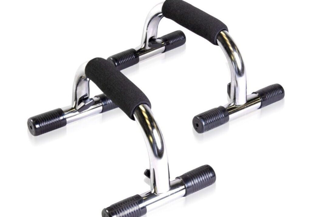 CAP PUSH UP BARS, CHROME