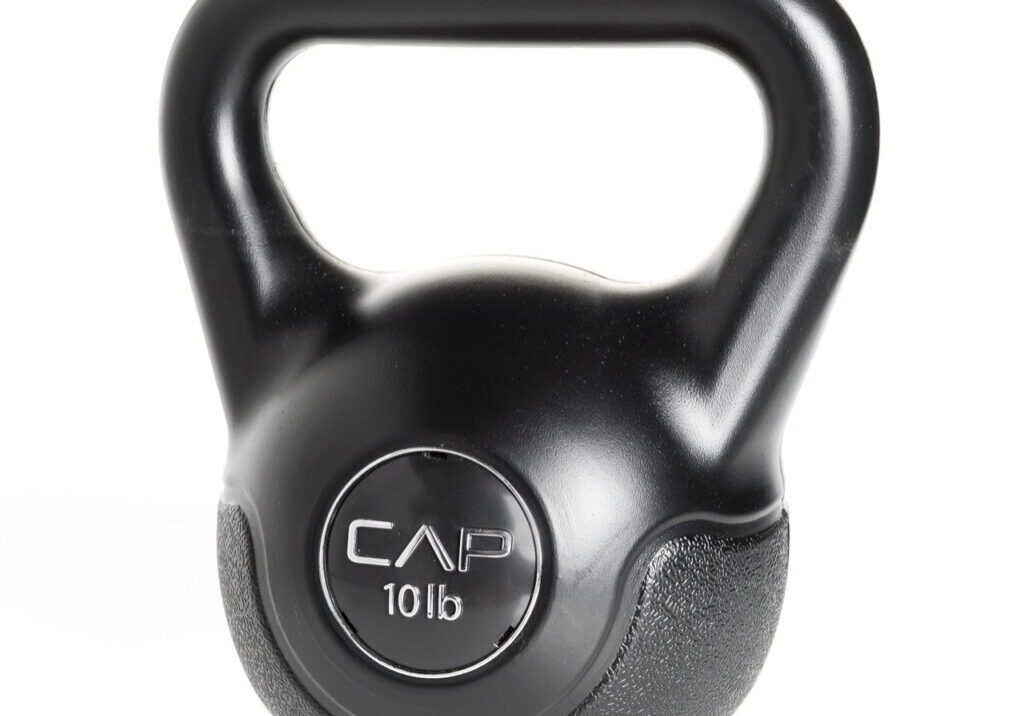 CAP PVC COATED CEMENT KETTLEBELL