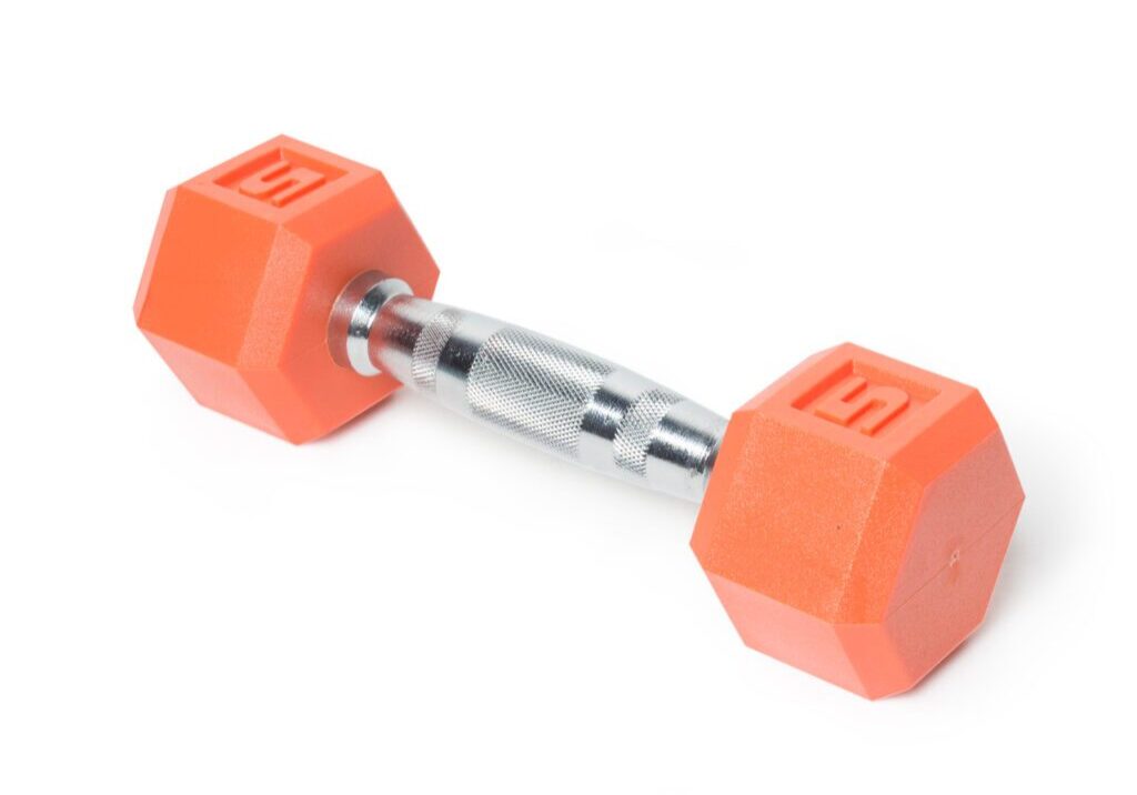 CAP PVC COATED COLOR HEX DUMBBELL