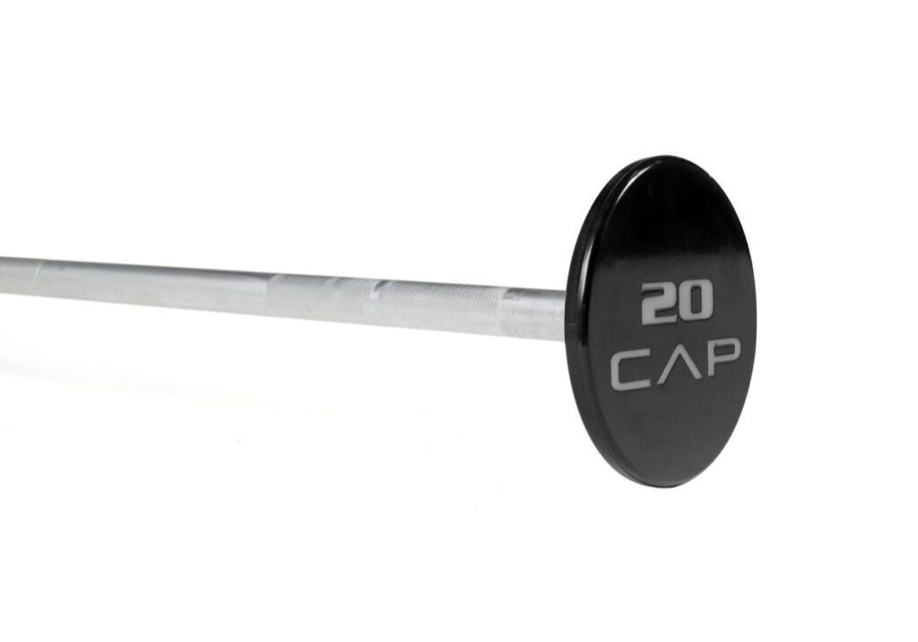 CAP SOLID COMMERCIAL URETHANE BARBELL