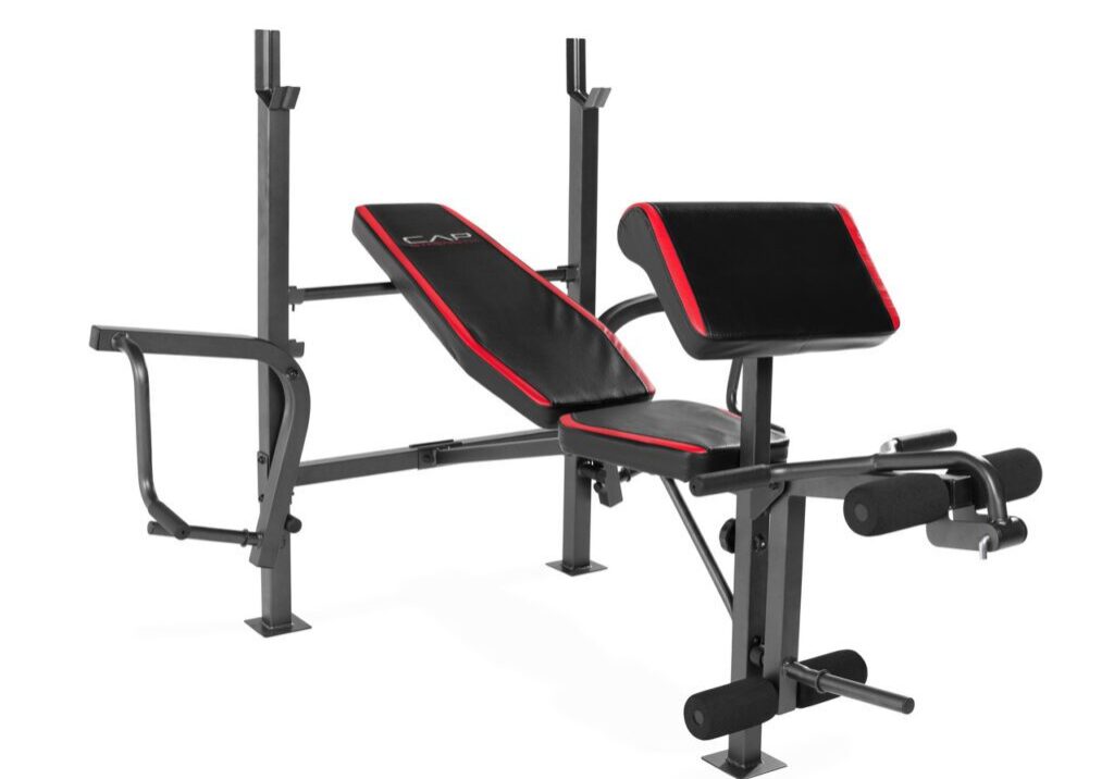 CAP STRENGTH STANDARD BENCH WITH BUTTERFLY AND PREACHER CURL