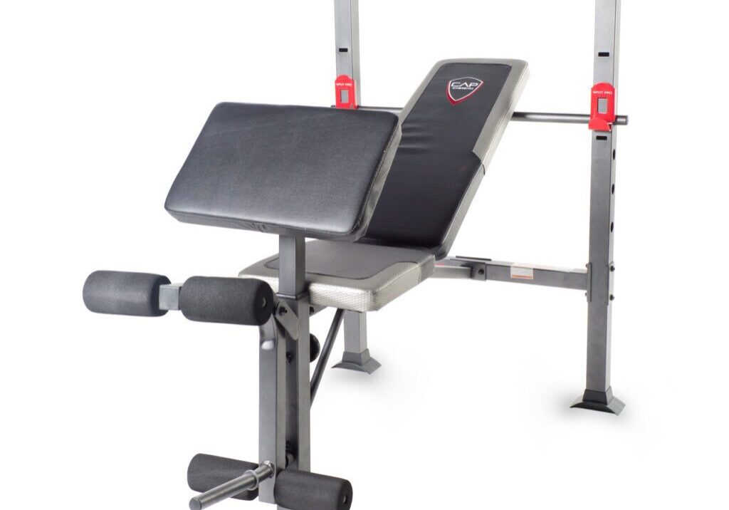 CAP STRENGTH STANDARD BENCH WITH FULL LEG DEVELOPER AND PREACHER PAD