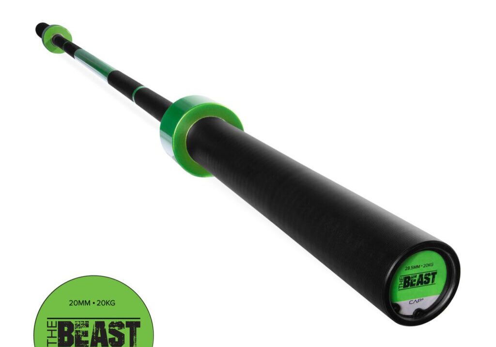 CAP THE BEAST OLYMPIC LIFTING BAR, SUBLIME GREEN