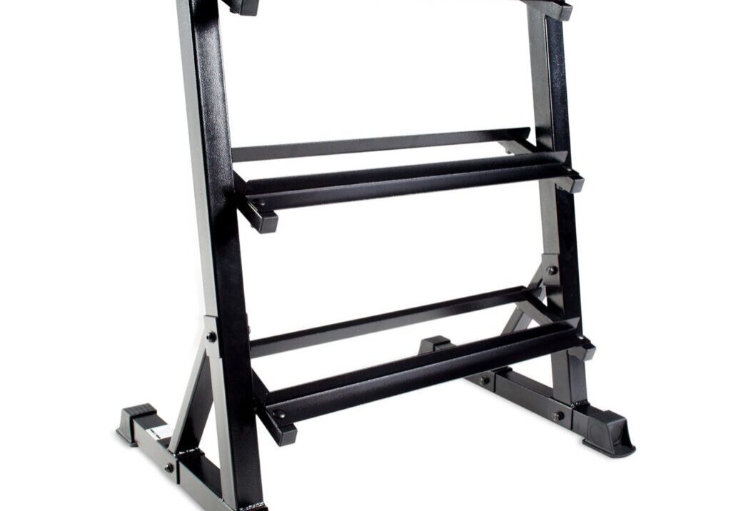 CAP WIDE DUMBBELL STORAGE RACK, BLACK, 32 IN