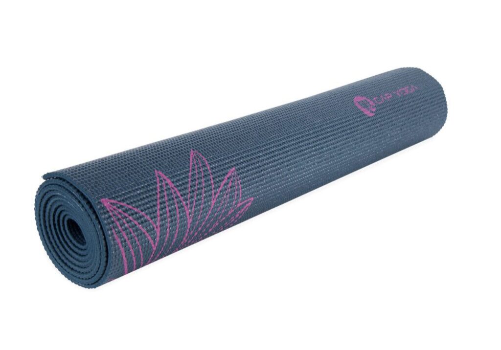 CAP YOGA ECO-FRIENDLY DAHLIA PRINT YOGA MAT WITH CARRY SLING