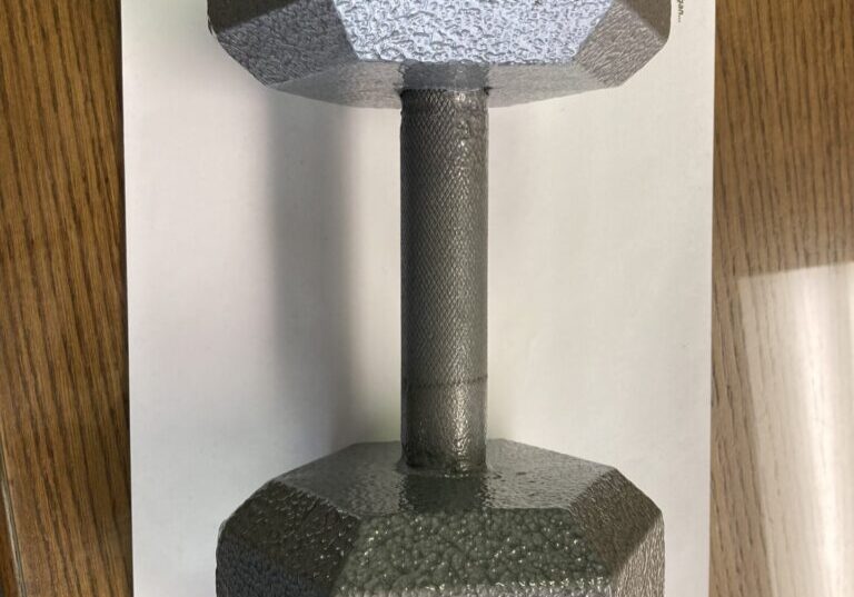 Cast Iron Hex Dumbbell – Factory Seconds