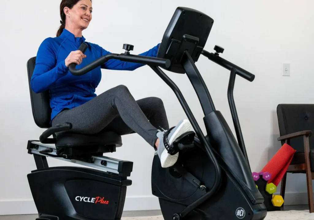 CyclePlus Recumbent Bike with Arm Exercise