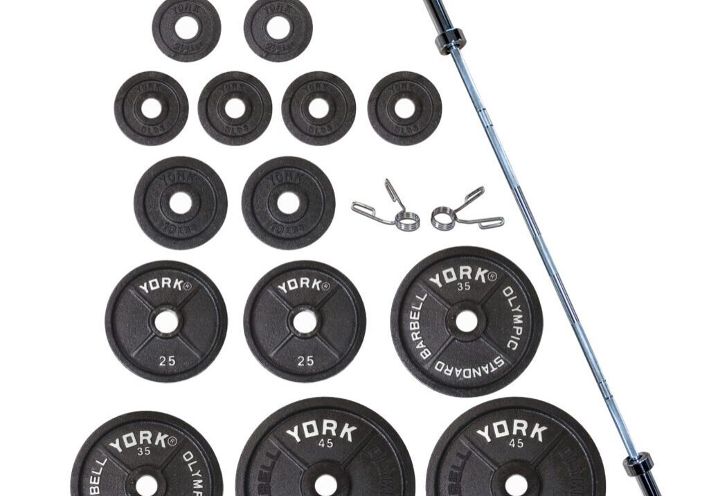 Legacy Cast Iron Precision Milled Olympic Plate Set