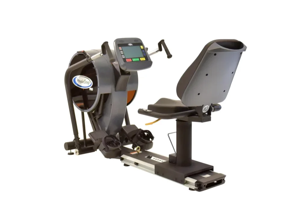 PhysioStep Pro Recumbent Stepper - StepLock Technology