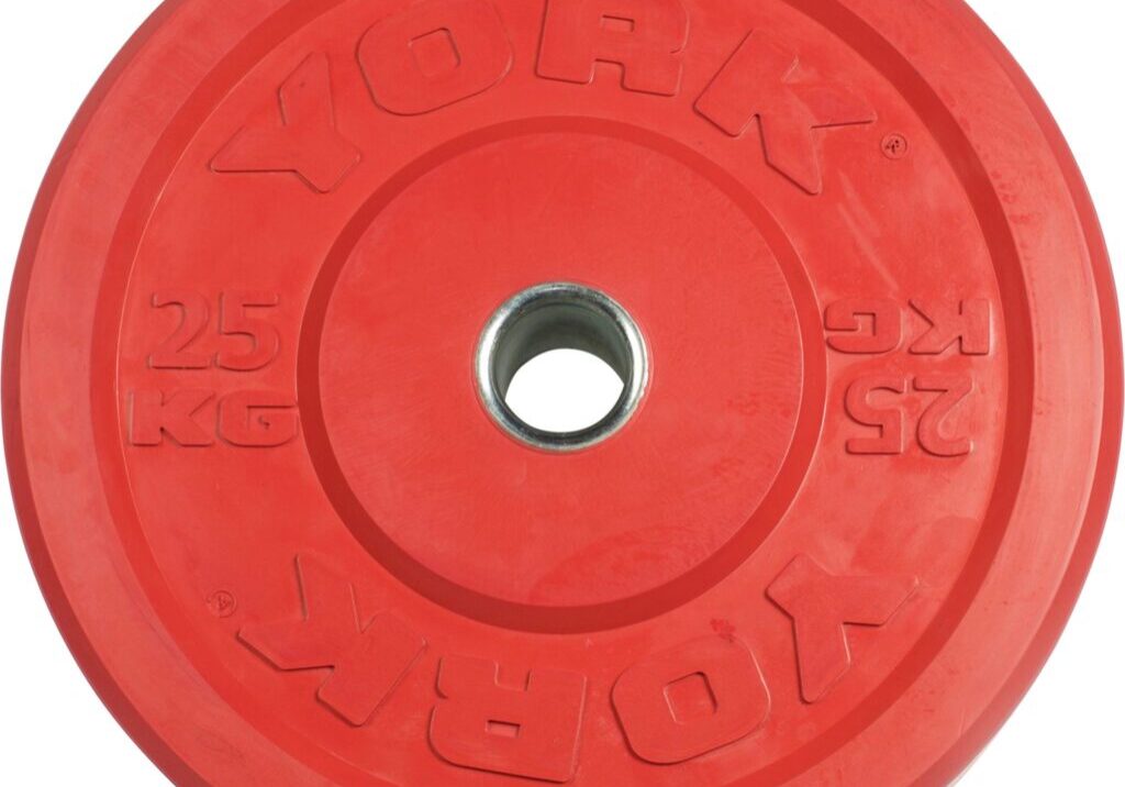 Rubber Training Bumper Plate (Color, Metric)