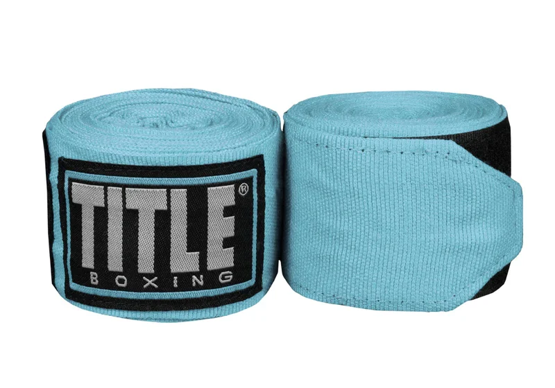 TITLE Boxing Fight Back Semi-Elastic Hand Wraps