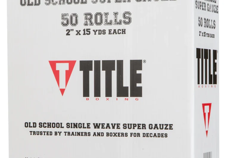 TITLE Boxing Old School Super Gauze (50 Rolls)