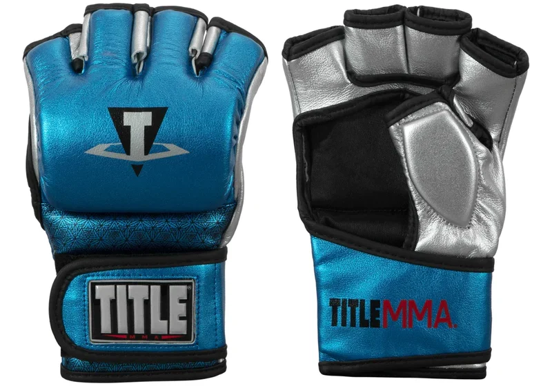 TITLE MMA Menace Metallic Training Gloves