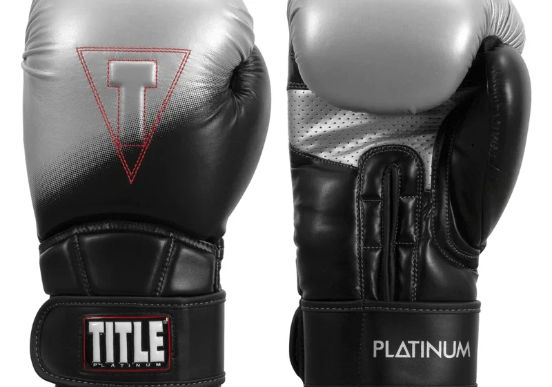 TITLE Platinum Proclaim Boxing Training Gloves