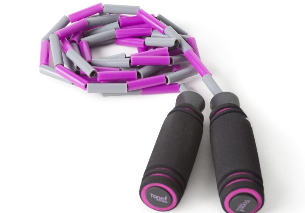 TONE FITNESS BEADED JUMP ROPE