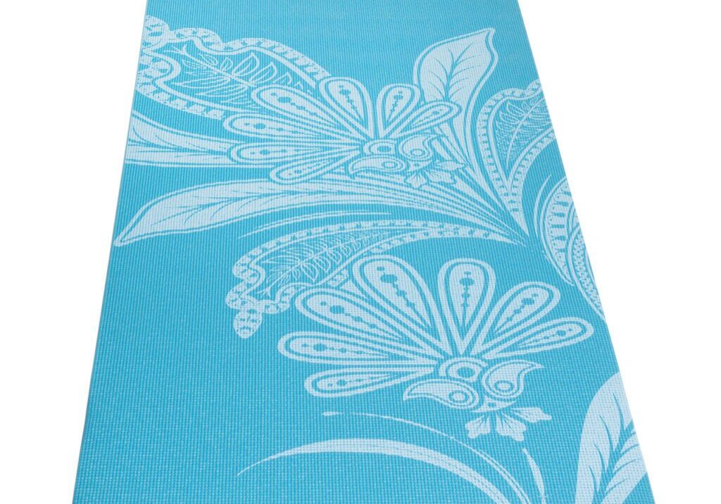 TONE FITNESS FLORAL PATTERNED YOGA MAT