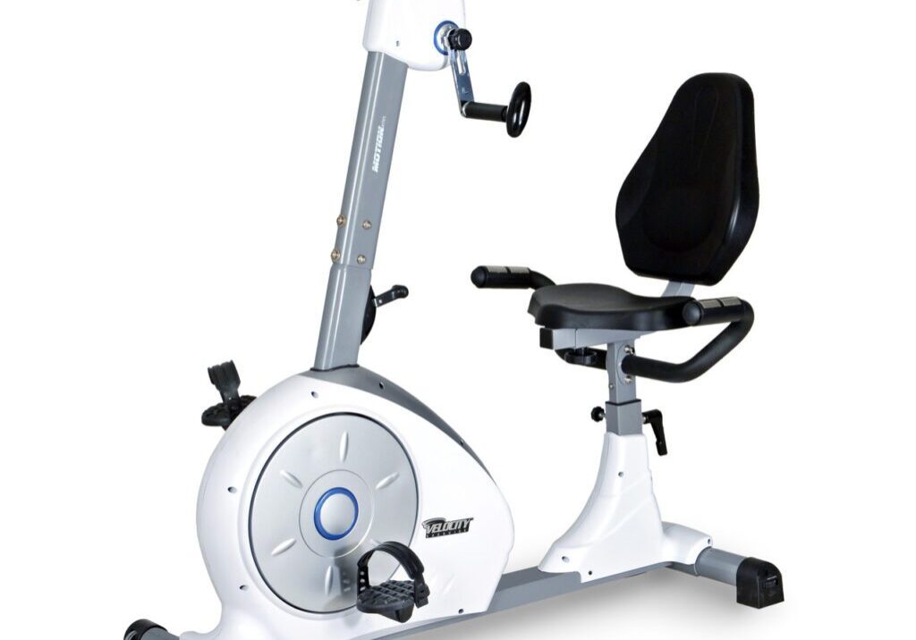 VELOCITY EXERCISE DUAL MOTION RECUMBENT BIKE