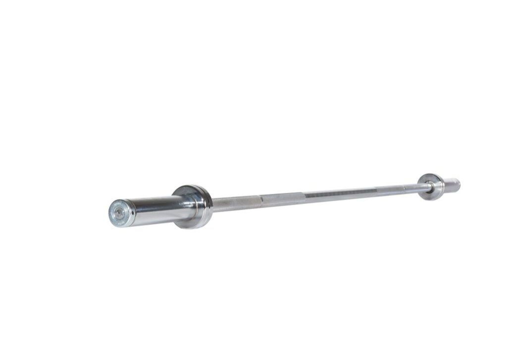 YORK 6′ International Chrome Olympic Bar – 30mm